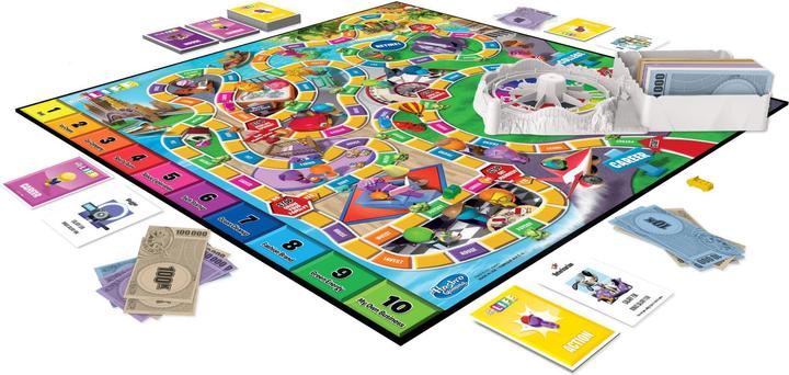Actual product image Hasbro Gaming The Game of Life Game (Swedish)