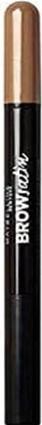 Actual product image Maybelline New York Brow Satin Duo (Medium Brown)