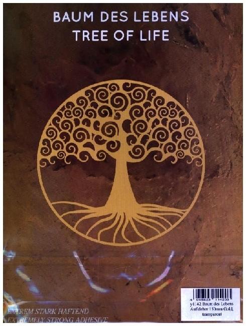Produktbild Baum.Leben.Aufkl.150mm Gold,trans.Y1142