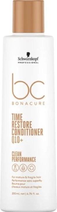 Image du produit Schwarzkopf Après-shampooing pour cheveux fins Bonacure Time Restore (200 ml) (200 ml)