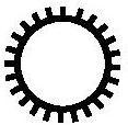 Actual product image Pferd Chainsaw file length 200 mm cross section 4.8 mm cut 3 round (Slash 3, 200 mm)