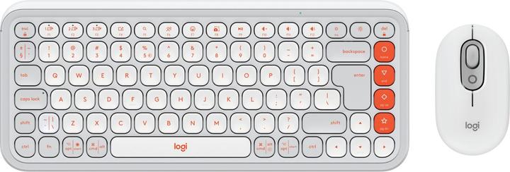 Actual product image Logitech Pop Icon Combo Mouse And Kb (Eng. Int., Wireless)