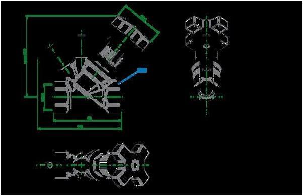Image du produit Oventrop OV Vanne d'équilibrage Hydrocontrol VTR PN 25 bronze 1 vanne de mesure DN 25 1pouce I