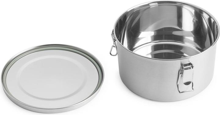 Produktbild Brotzeit Grosse runde Edelstahl Lunchbox (1,8 l, auslaufsicher)