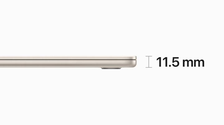 Produktbild Apple MacBook Air – 2023 (15", M2, 16 GB, 1000 GB, CH)