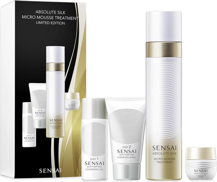 Immagine prodotto Sensai Absolue Silk Micro Mousse One Shot (Set per la cura dei capelli)