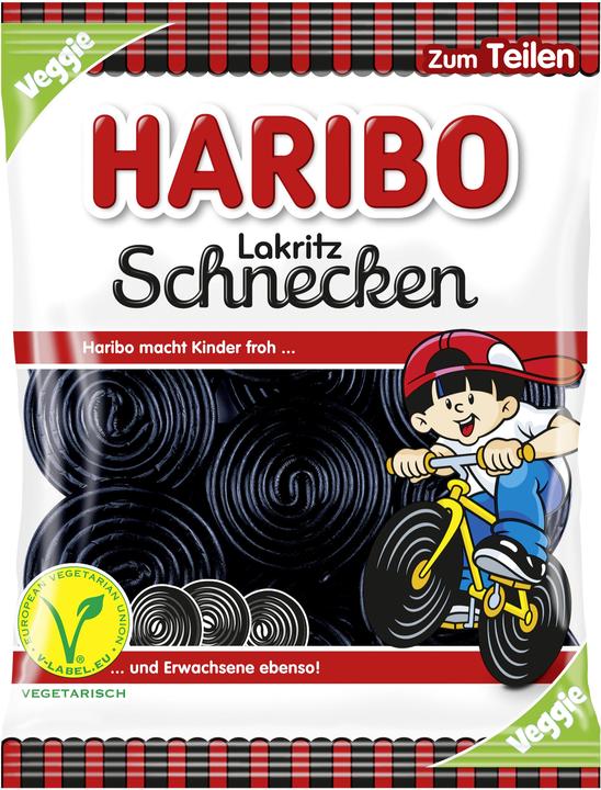 Haribo Liquorice snails (1 pcs., 175 g)