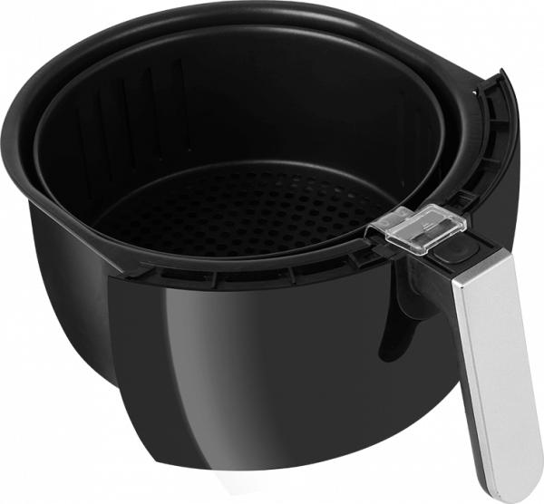 Actual product image ECG AF 3500 fryer Single Hot air fryer Black, Stainless steel