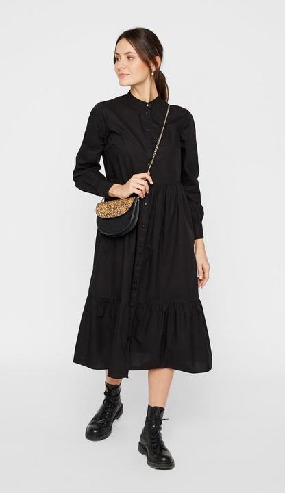 Actual product image Pieces Poplin Midi Prairie Dress (M)