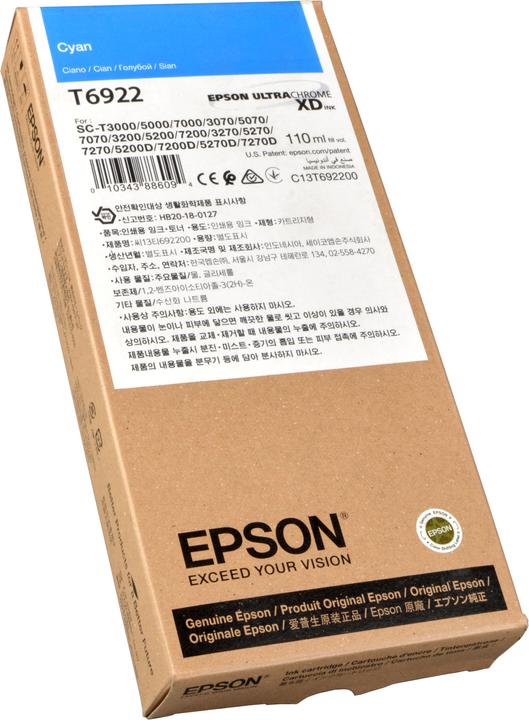 Produktbild Epson Ink Cartridge Cyan (C)