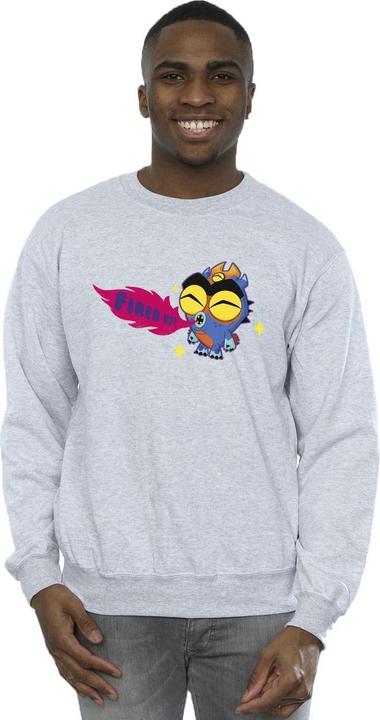 Actual product image Disney Mens Big Hero 6 Baymax Fred Fired Up Sweatshirt (4XL)