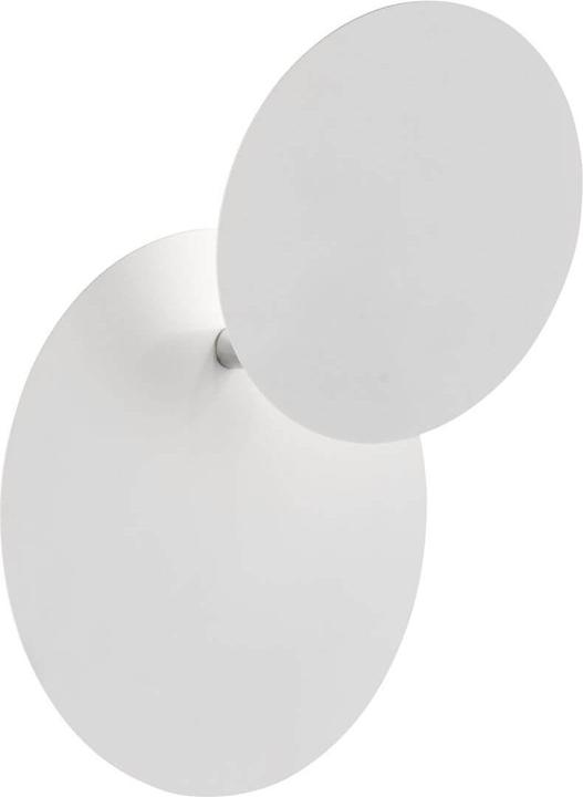 Image du produit Wofi Bayonne LED Applique murale blanche ronde éclairage indirect 6W blanc chaud gradable 4048-108R