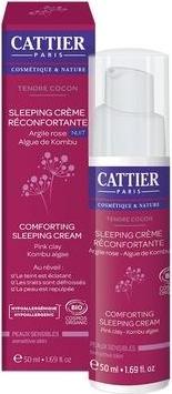 Nährwerte und Zutaten Cattier Tendre Cocon Nuit Peau Seche (50 ml)