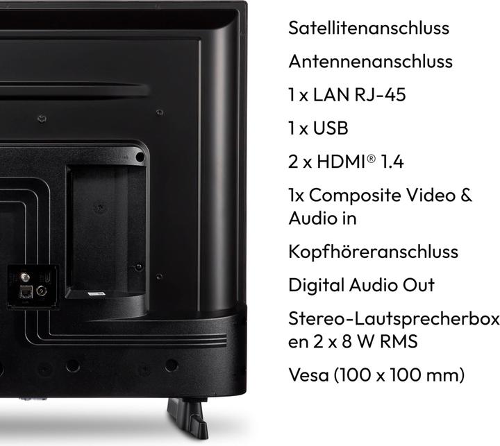 Image du produit Medion LIFE P14031 (MD 29242) Téléviseur Android™ (40", LCD, Full HD)