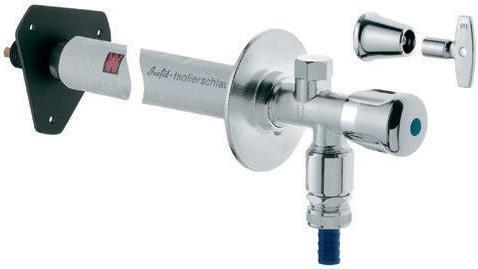 Produktbild Grohe Aussenwandventil EUROTEC 1/2Zoll chr m Sicherungseinrichtung Typ