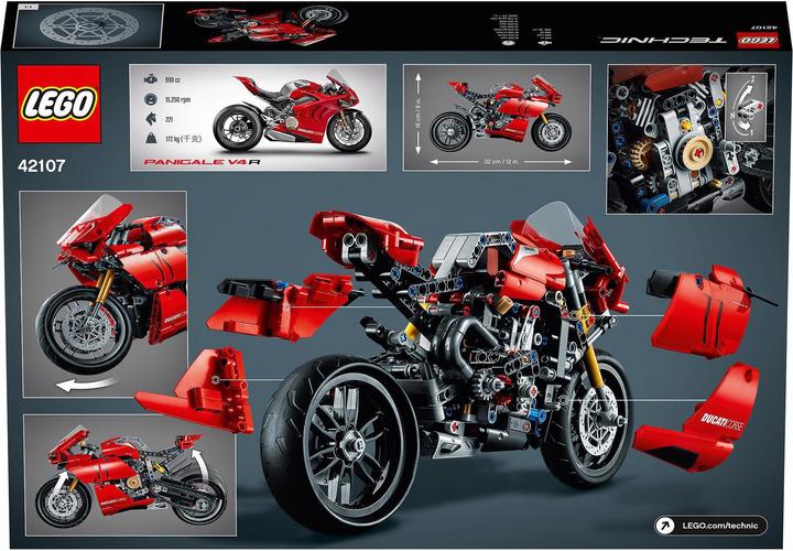 Immagine prodotto LEGO Ducati Panigale V4 R (42107, LEGO Technic)