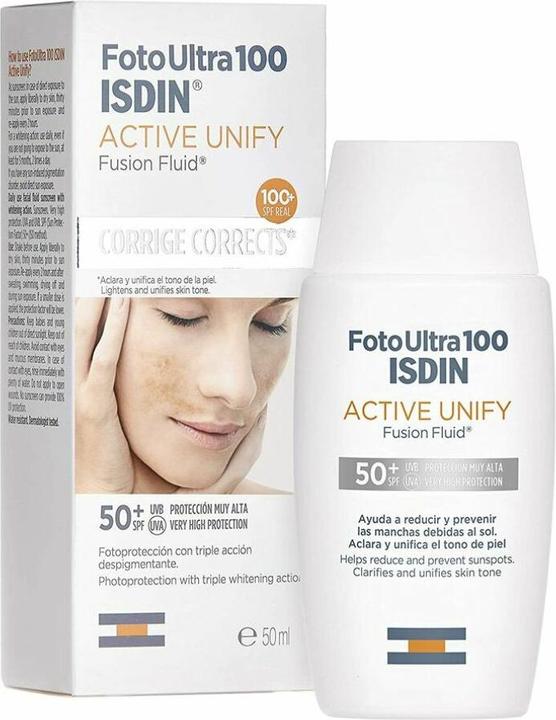 Actual product image Isdin Photoultra (Suntan cream, SPF 50+, 50 ml)