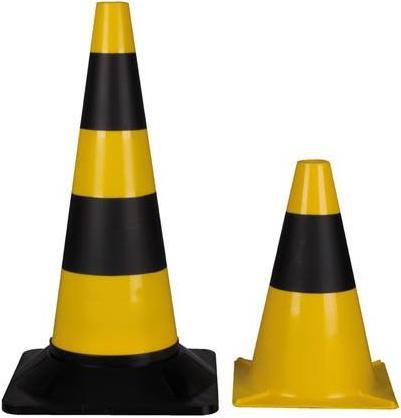 Produktbild Velleman LEITKEGEL 50 cm GELB/SCHWARZ