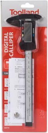 Image du produit Velleman Pied à Coulisse Numérique Avec Large Afficheur - 150 mm - Plastique (15 cm)