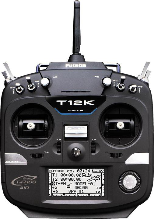 Image du produit Futaba T12K T-FHSS avec récepteur R3008SB mode 2