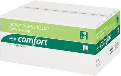 Actual product image Wepa Paper towel Comfort Dimensions: 25 x 41 cm (W x L) Material of paper towel: 100 % Rec (1 x)