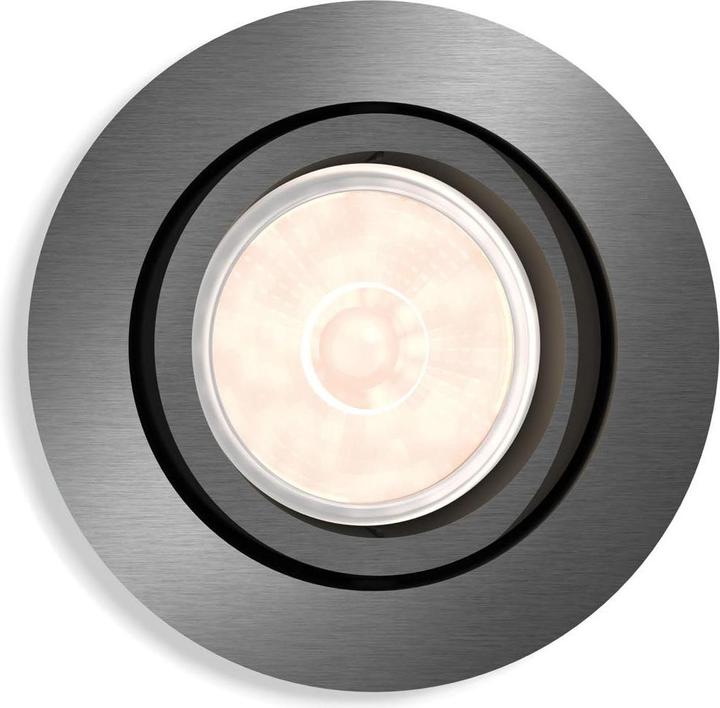 Actual product image Philips DONEGAL recessed grey 1xNW 230V (GU10)