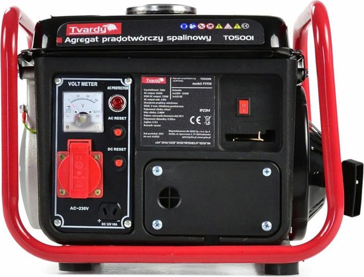 Produktbild Tvardy Benzin-Rahmen-Stromerzeuger 2 PS/720 W (720 W)