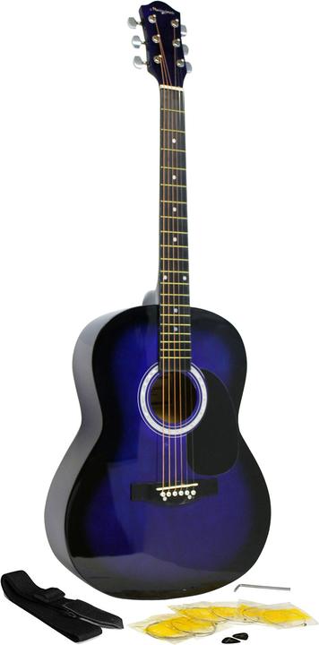 PDT Martin Smith Acoustic Guitar - Blue (Akustik Gitarre)
