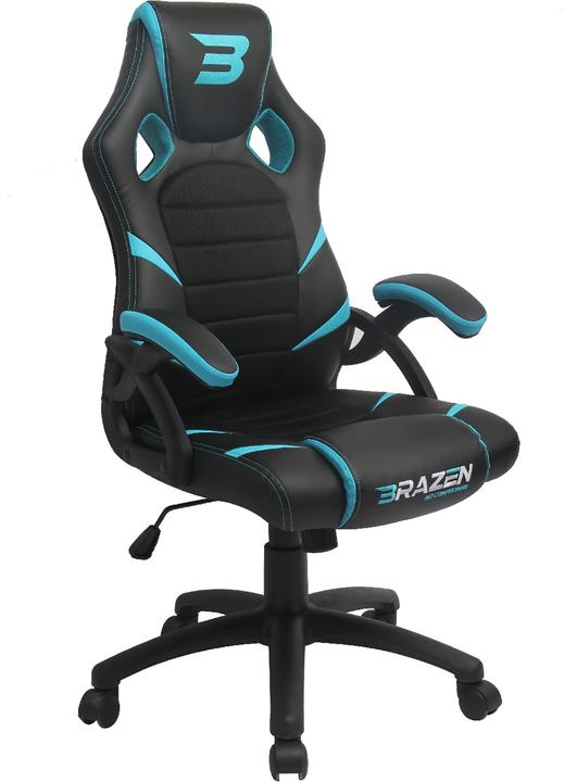 Brazen Gaming Chairs Puma PC Gaming Chair Blue