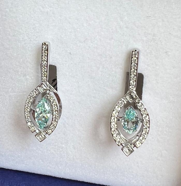 Produktbild Swarovski Ohrstecker Sparkling Dance 5515987 (Metall rhodiniert)