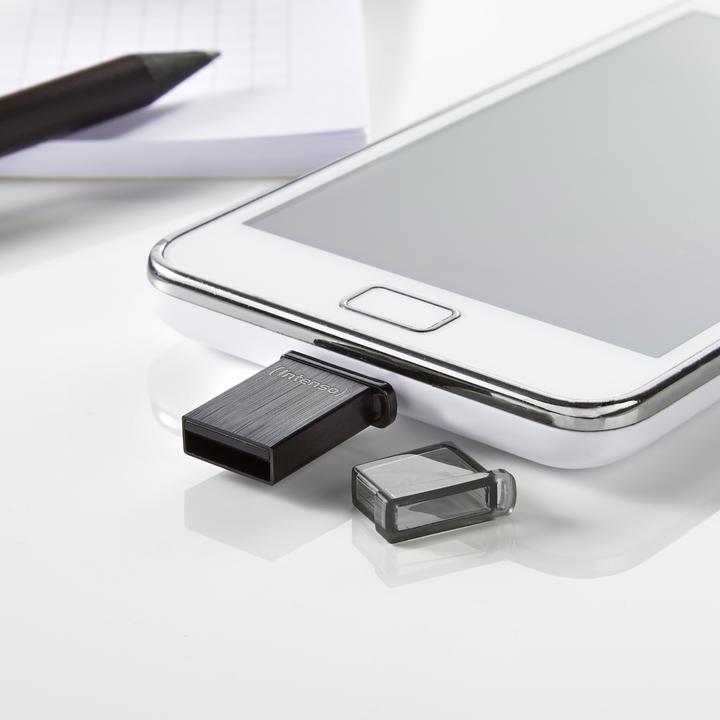 Actual product image Intenso Mini Mobile Line (32 GB, Micro USB-B, USB-A)
