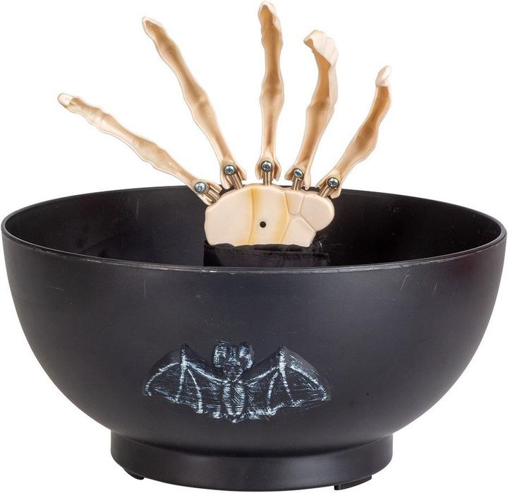 Produktbild Joker Halloween - Candy Bowl w. Skeleton Hand (97066)
