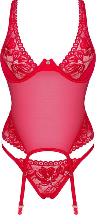 Productafbeelding Obsessive Lacelove Korsett Rot M/L (M, L)