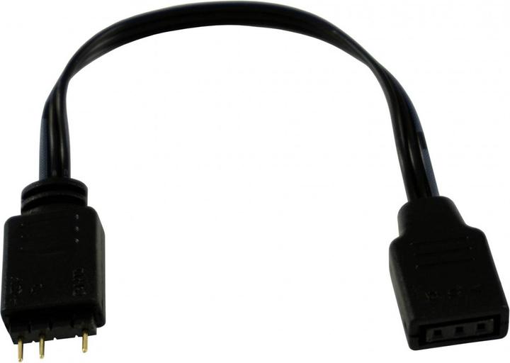 Actual product image LC-Power LC-CC-120-ARGB-PRO, 800-1800 rpm, 58 CFM, 4-pin PWM, RGB LED, DC (145 mm)