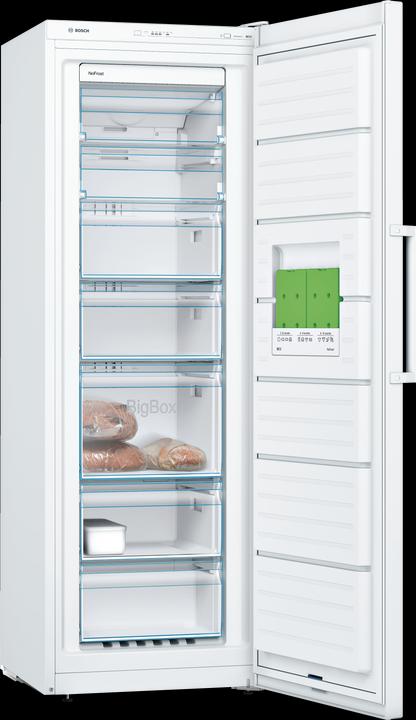 Produktbild Bosch Hausgeräte Serie 4, Freistehender Gefrierschrank, 176 x 60 cm, Weiss, GSN33FWEV (Freistehend, 225 l)