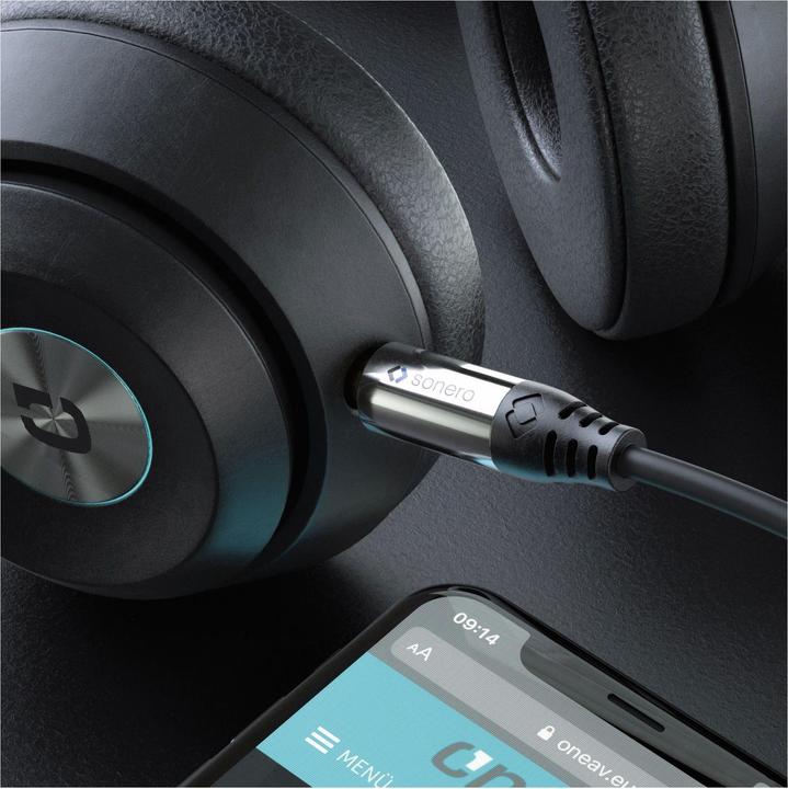 Image du produit Sonero 6,3 mm – 3,5 mm (0.25 m, jack 6.3mm, Jack 3,5 mm (AUX))