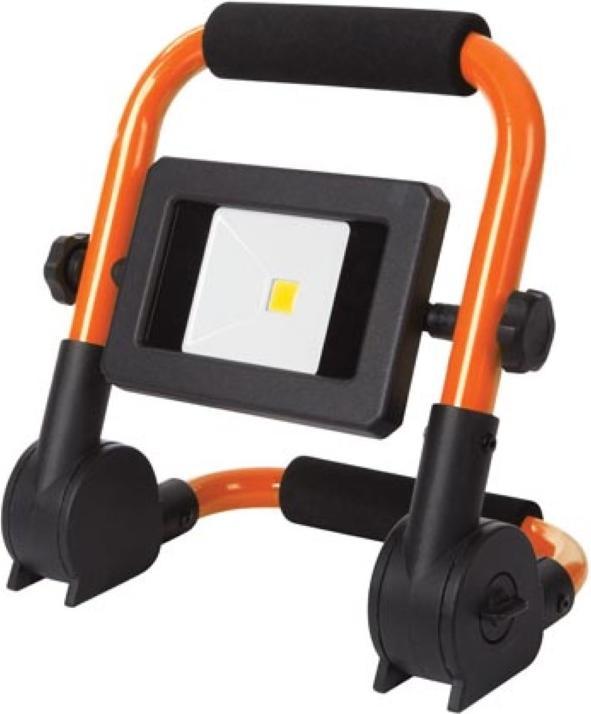 Image du produit Velleman PROJECTEUR DE CHANTIER PORTABLE À LED - PLIANT - 10 W - 4000 K (1000 lm)