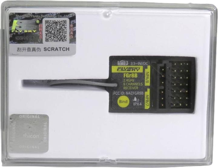 Produktbild Fly Sky Empfänger 8-Kanal Fgr8b für Pl18