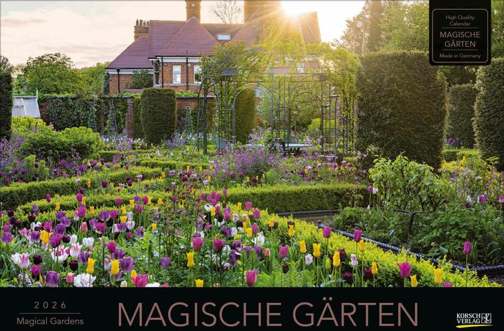 Produktbild Magische Gärten 2026 (58 x 39 cm, Harter Einband, Deutsch)