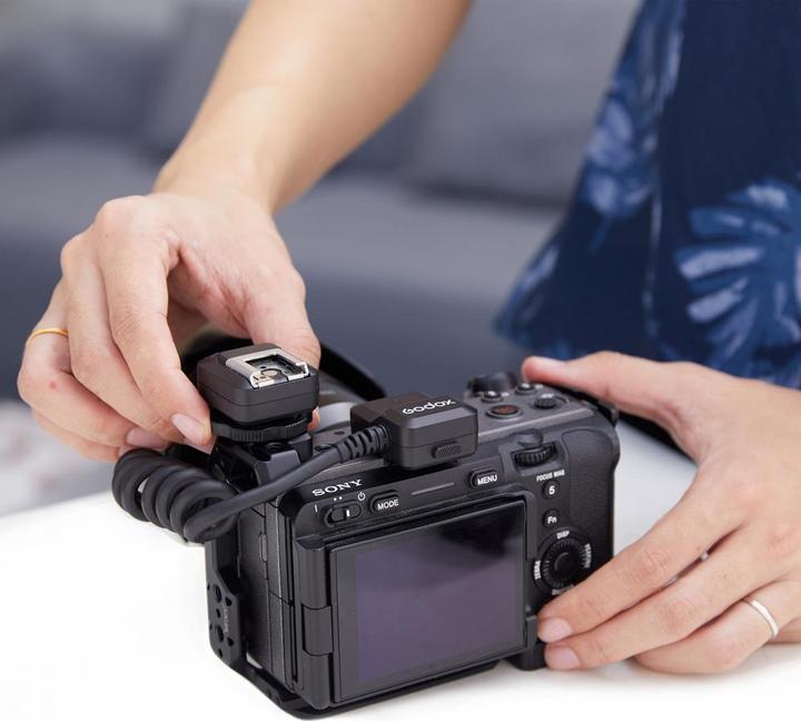 Actual product image Godox Multi Interface Shoe Extension Cable (Flash unit spare parts)