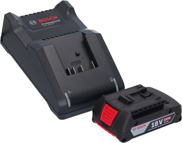 Image du produit Bosch Professional Bosch GSR 18V-55 Professional Perceuse-visseuse sans fil 18 V 55 Nm Brushless + 1x batterie 2,0 Ah (Fonctionnement sur batterie)