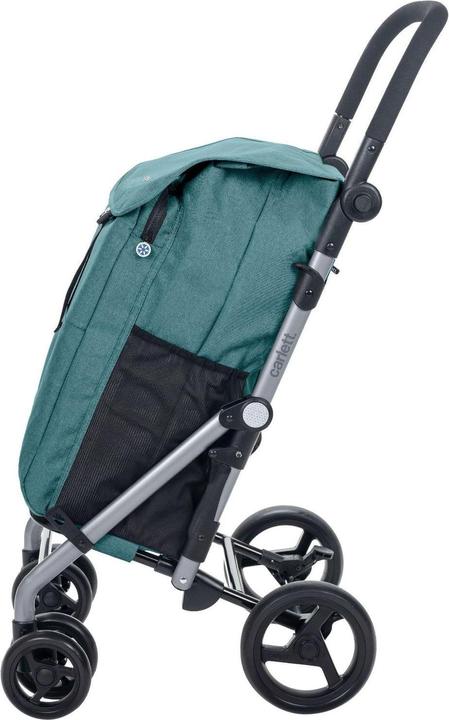 Actual product image Carlett Shopping trolley with 4 wheels Classic duo in red