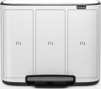 Produktbild Brabantia Bo Treteimer 3 x 11 L (33 l)