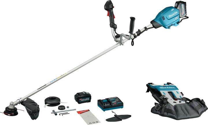 Actual product image Makita UR013GT204 Cordless lawn trimmer incl. 2nd battery, incl. charger 40V Cutting width (max.): 450mm (Plastic knives, Trim line)
