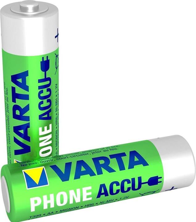 Productafbeelding Varta Recharge Accu Phone (2 Pcs., AA, 1600 mAh)