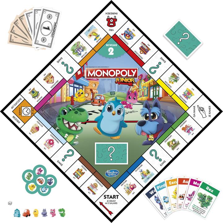 Produktbild Hasbro Monopoly Junior (Deutsch)