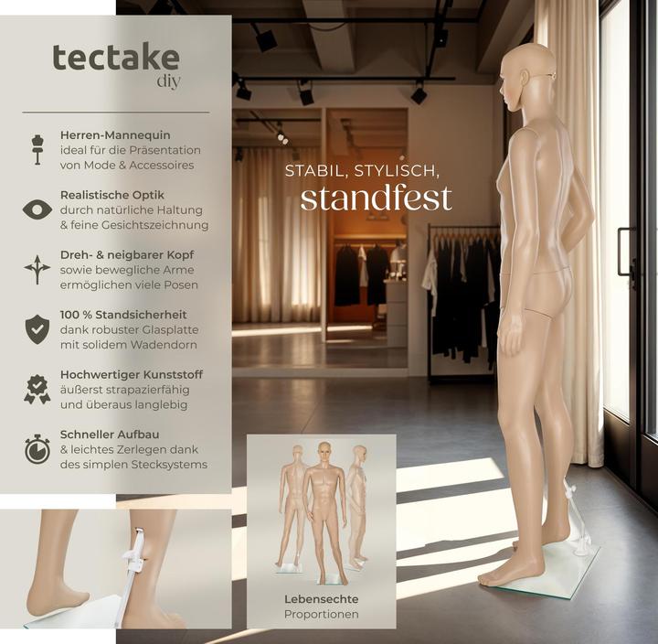 Produktbild tectake Mannequin