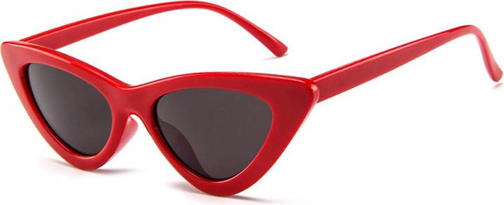 Actual product image Techsuit - Sunglasses (5040) - for Women, PC Frame and Lens, Triangular - Red