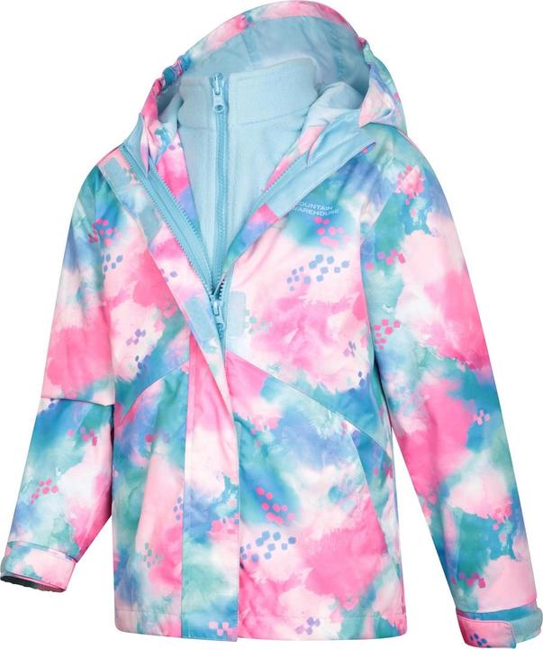 Immagine prodotto Mountain Warehouse Aries Giacca Impermeabile Acquerello 3 In 1 Bambini (140)