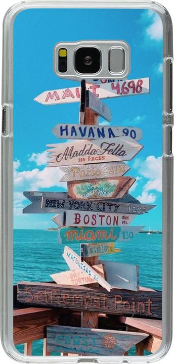 Image du produit PhoneLook Coque transparent Cool Cities Directions (Samsung Galaxy S8+)